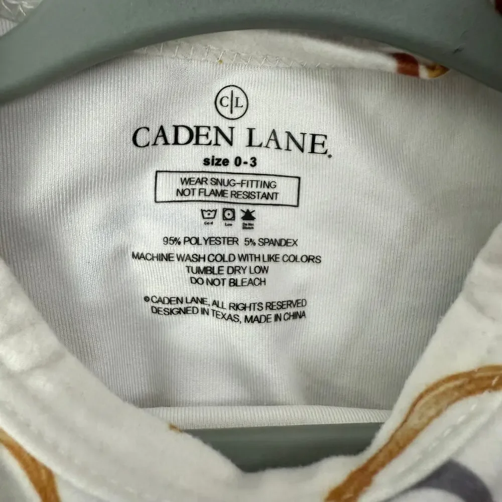 caden lane infant knotted gown‎ 0-3M